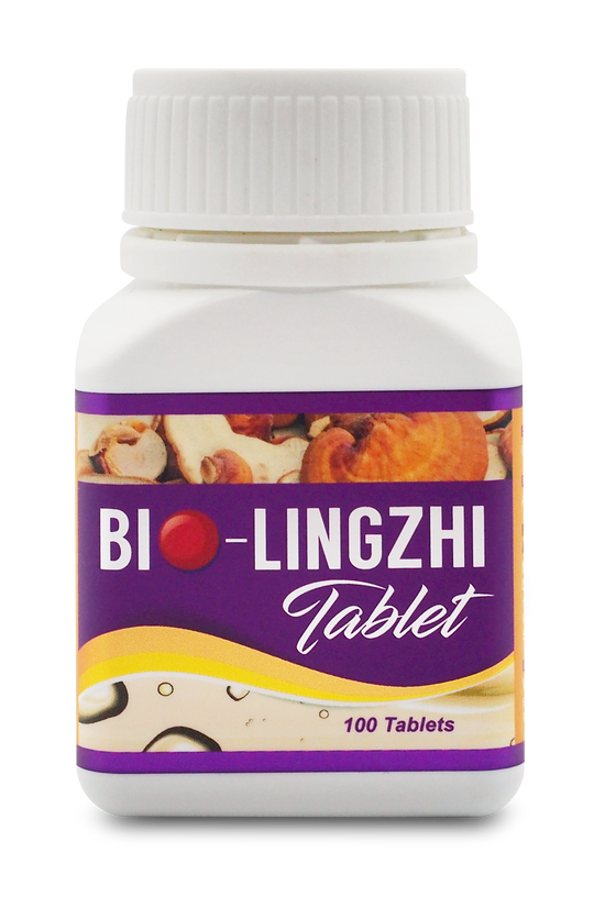 BIO-LINGZHI 靈芝錠劑單瓶正面