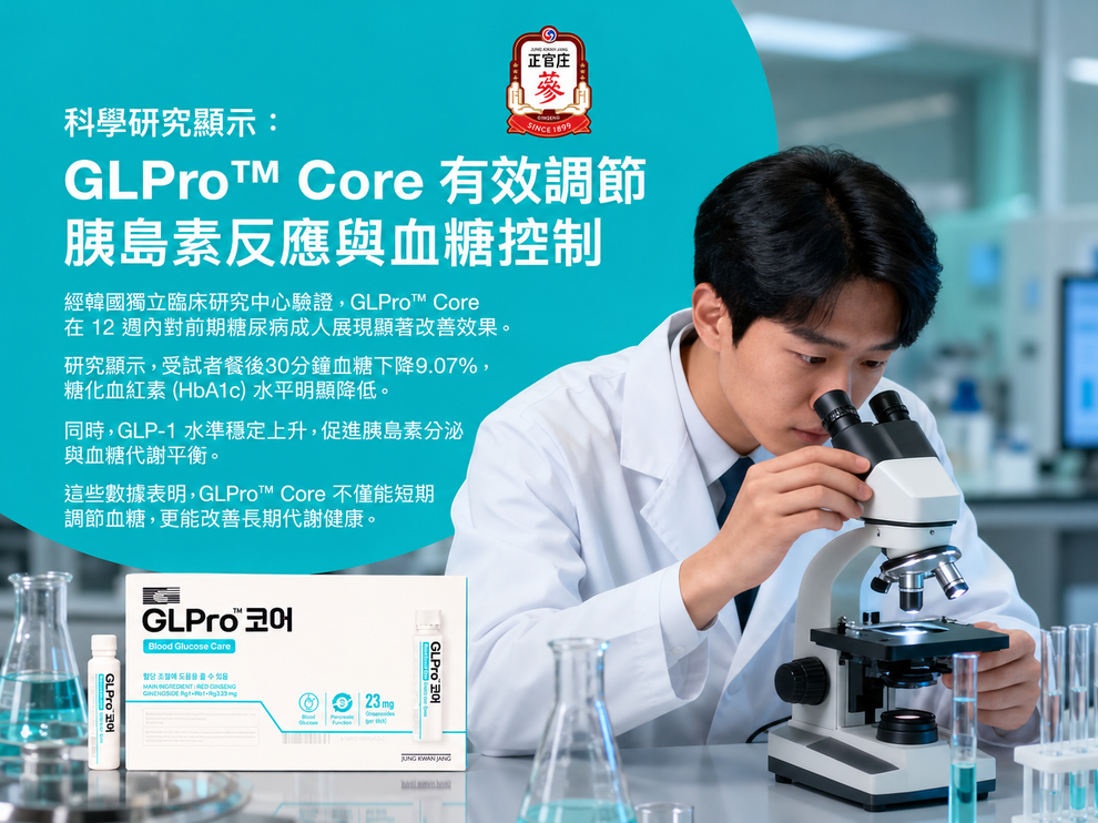 GLPro Core 研究宣傳海報