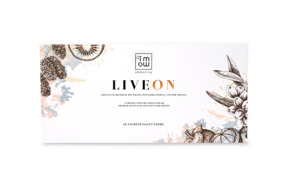 LIVEON 產品盒正面