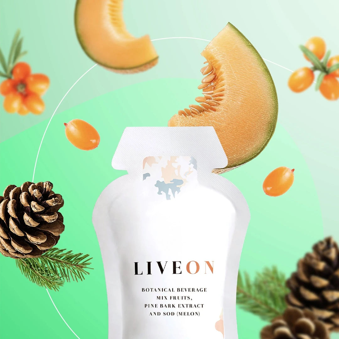 LIVEON 產品與配方原料示意